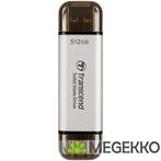 Transcend TS512GESD310S  512GB USB-C/USB-A, Computers en Software, Harde schijven, Nieuw, Transcend, Verzenden