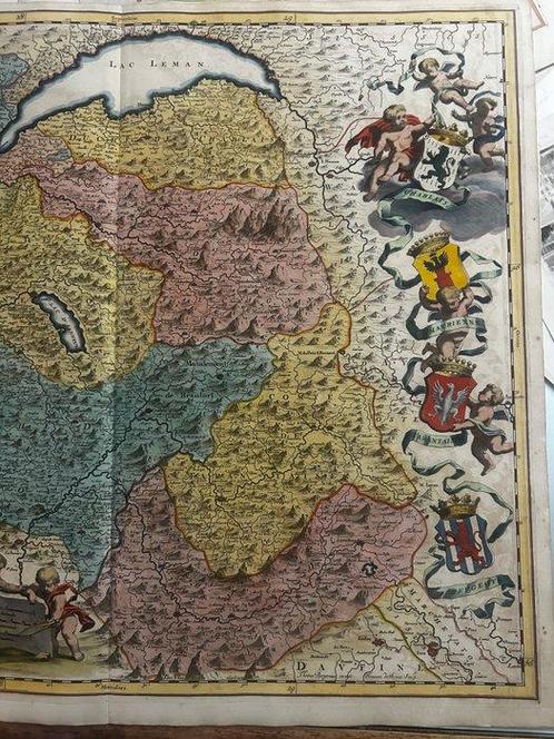Europa - Italië / Piëmont; Giovanni Tommaso Borgonio/ -, Boeken, Atlassen en Landkaarten