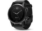 Garmin fnix 5S (42mm, sapphire glas) Zwart (Zwart), Verzenden, Zo goed als nieuw