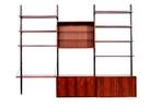 Wandsysteem Poul Cadovius, Huis en Inrichting, Met plank(en), 25 tot 50 cm, 200 cm of meer, Gebruikt