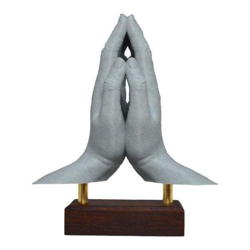 sculptuur, Hands of Prayer - 218 mm - Wenge - 2024, Antiek en Kunst, Curiosa en Brocante