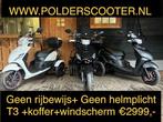 Scooter driewieler T3 Geen rijbewijs en Geen helmpicht nieuw, Fietsen en Brommers, Ophalen, Nieuw