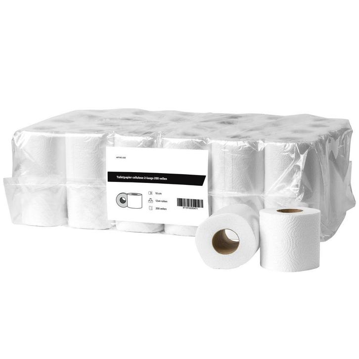 Toiletpapier Standaardrol | FSC-Cellulose (2-Laags) | Wit |, Zakelijke goederen, Horeca | Keukenapparatuur, Nieuw in verpakking