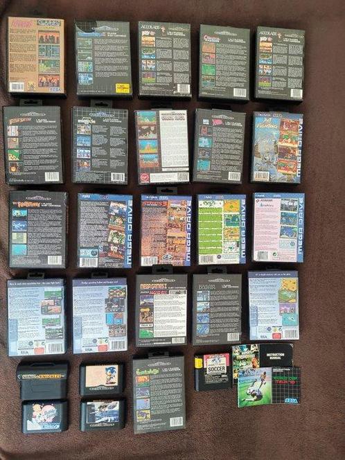 Sega - Mega Drive - lot of 26 top games - Videogame - In, Spelcomputers en Games, Spelcomputers | Overige Accessoires