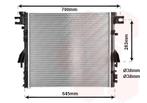 RADIATOR VOOR JEEP WRANGLER 2007-2018 00K55056633AA, Ophalen of Verzenden, Nieuw