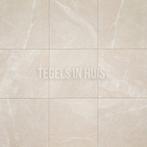 Vloertegel wandtegel pietra bo beige mat 100x100, Ophalen, Keramiek, Nieuw, 10 m² of meer