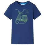 vidaXL Kindershirt 116 donkerblauw, Verzenden, Nieuw