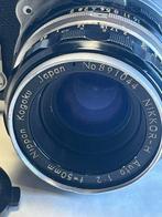 Nikon Nikkormat FT + 50 mm 2.0 lens Single lens reflex, Audio, Tv en Foto, Fotocamera's Analoog, Nieuw