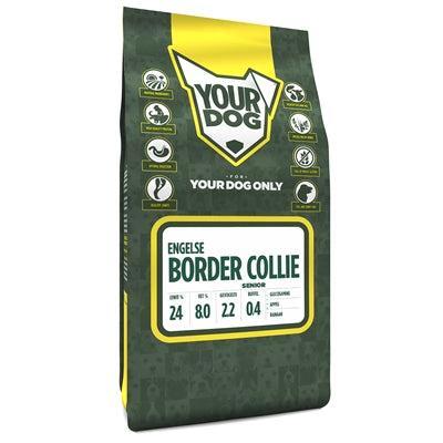 Yourdog Engelse Bordercollie Senior - 3 KG (400090), Dieren en Toebehoren, Dierenvoeding, Verzenden
