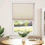 vidaXL Plisséjaloezie 70x125 cm crème, Verzenden, Nieuw, Crème