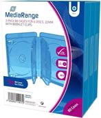 MediaRange | BluRay Videobox | 6 Disc | 3 Stuks, Computers en Software, Beschrijfbare discs, Nieuw, Verzenden