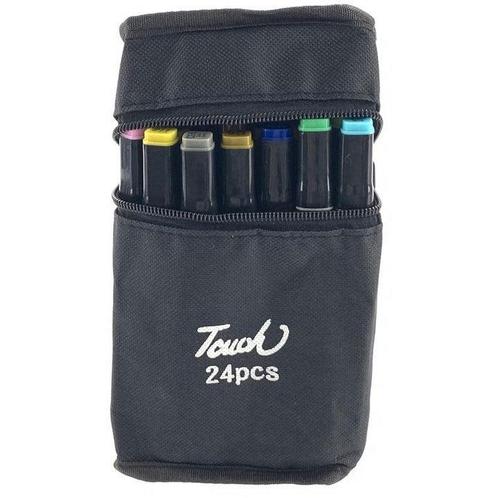 Set van 24 professional dual tip alcohol markers voor, Hobby en Vrije tijd, Tekenen, Ophalen of Verzenden