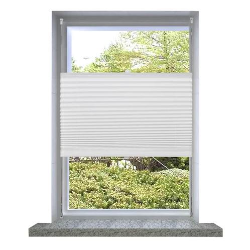 vidaXL Plisséjaloezie 60x100 cm wit, Huis en Inrichting, Stoffering | Gordijnen en Lamellen, Wit, Nieuw, Verzenden