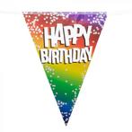 Happy Birthday Vlaggenlijn Sterretjes Rainbow (6m), Hobby en Vrije tijd, Feestartikelen, Ophalen of Verzenden, Nieuw