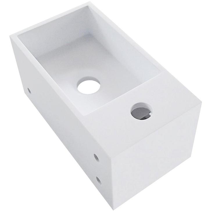 Wiesbaden Julia - Fontein - Links - 35x20x16cm - Solid, Doe-het-zelf en Verbouw, Sanitair, Nieuw, Ophalen of Verzenden