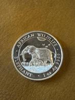 Somalië. 100 Shilling 2022 Elephant - 1 oz (.999) (Zonder