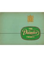 1939 DAIMLER TWENTY BROCHURE ENGLISH, Boeken, Nieuw, Author