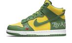 Nike SB Dunk High Supreme By Any Means Brazil - maat 36.5, Verzenden, Nieuw, Sneakers of Gympen, ["Nike","Supreme","Nike SB"]