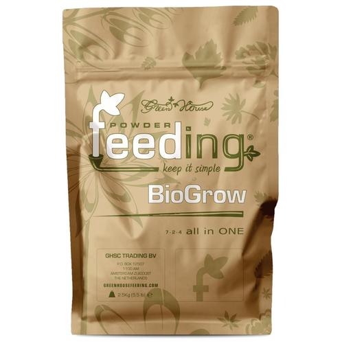 Green House Feeding BioGrow 2,5 kg, Tuin en Terras, Plantenvoeding, Nieuw, Ophalen of Verzenden