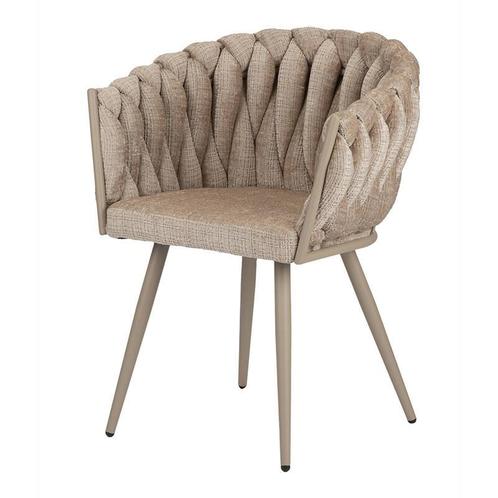 Wave Chair Cream – Luxe Eetkamerstoelen – Pole to Pole, Huis en Inrichting, Stoelen, Ophalen
