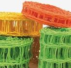 Gaas crazyribbon oranje papierdraad paperwire 10 cm rol, Hobby en Vrije tijd, Knutselen, Ophalen of Verzenden, Nieuw