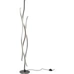 Vloerlamp - Dimbaar - 1-lichts - Chroom, Huis en Inrichting, Lampen | Vloerlampen, Ophalen of Verzenden, Nieuw, Metaal, 100 tot 150 cm