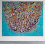 Arvydas Gaiciunas (Retne) - Spo (XXL) Abstract Expressionist, Antiek en Kunst
