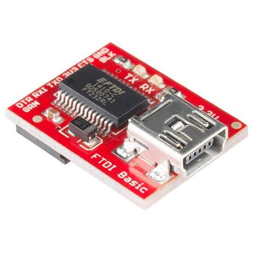 SparkFun FTDI Basic Breakout - 3.3V, Hobby en Vrije tijd, Elektronica-componenten, Verzenden