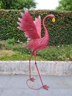 Beeldje, Flamingo - 130 cm - IJzer, Metaal