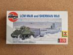 Airfix 03301 L.C.M. Mk.III and Sherman 1:76, Hobby en Vrije tijd, Modelbouw | Auto's en Voertuigen, Verzenden, Nieuw, Airfix