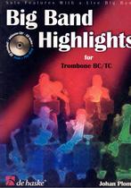 Big Band Highlights - Trombone, Muziek en Instrumenten, Bladmuziek, Trombone, Jazz, Gebruikt, Ophalen of Verzenden