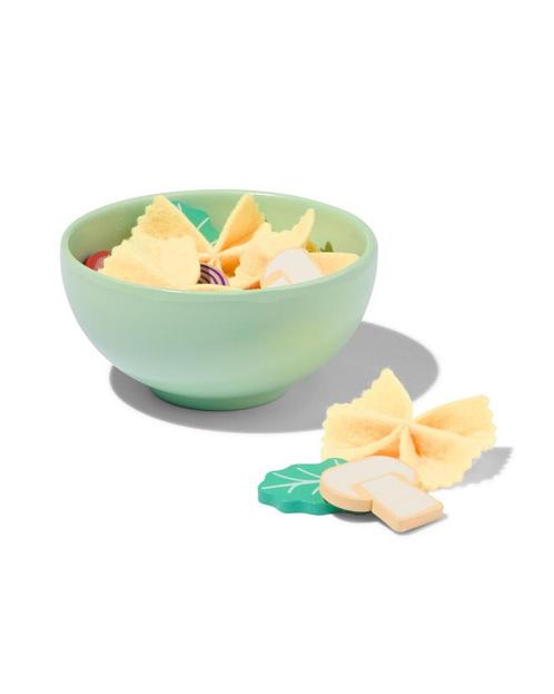 HEMA Pasta kom hout Ø12x6, Kinderen en Baby's, Speelgoed | Houten speelgoed, Nieuw, Verzenden
