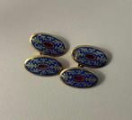 Manchetknopen - 18 karaat Geel goud, Sieraden, Tassen en Uiterlijk, Antieke sieraden