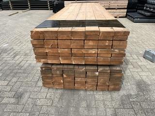 Ca. 56x Houten balken beschikbaar voor biedingen
