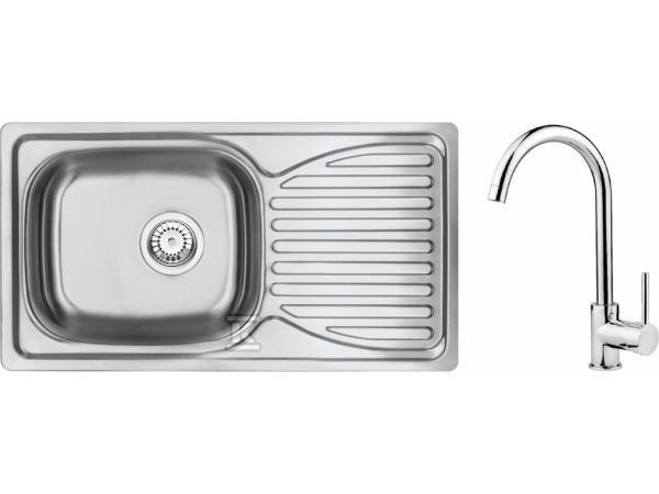 Veiling - Zen | Spoelbak 0113 + RVS kraan, Huis en Inrichting, Keuken | Keukenelementen