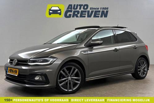 Volkswagen Polo 1.5 TSI R-line 150PK AUT Pano LED Carplay., Auto's, Volkswagen, Te koop, Automaat, Hatchback, Benzine, Zilver of Grijs