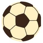 Callebaut Chocoladedecoratie Voetbal 189st, Verzenden, Nieuw