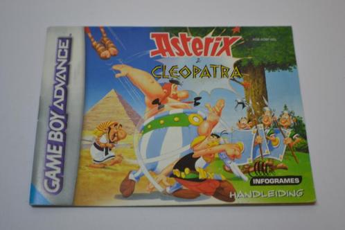 Asterix & Cleopatra (GBA HOL MANUAL), Spelcomputers en Games, Spelcomputers | Nintendo Portables | Accessoires, Zo goed als nieuw