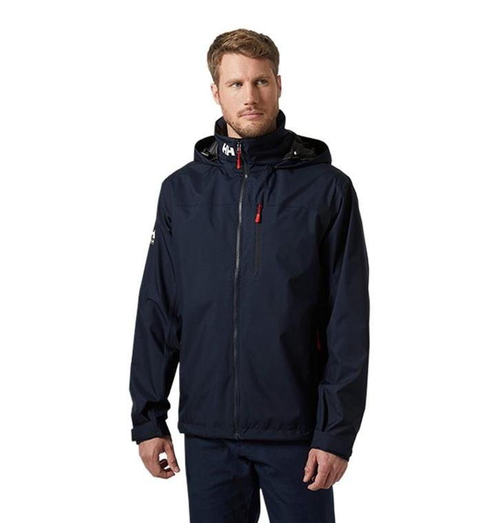 Helly Hansen Crew Hooded Jacket 2.0 | Heren | Navy, Watersport en Boten, Watersportkleding, Nieuw, Ophalen of Verzenden