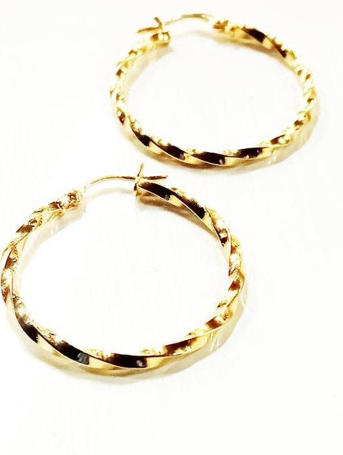 Zonder Minimumprijs - Oorbellen - 18 karaat Geel goud, Sieraden, Tassen en Uiterlijk, Oorbellen