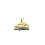 Gouden hanger van een vrachtwagen (Alle Gouden sieraden), Sieraden, Tassen en Uiterlijk, Ophalen of Verzenden, Gebruikt, Goud