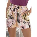 Lascana Short met paperbag stijl in mix van linnen,, Kleding | Dames, Broeken en Pantalons, Verzenden, Nieuw