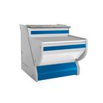 GGM Gastro | Kassabalie - 800mm - Blauw voorpaneel |, Zakelijke goederen, Horeca | Meubilair en Inrichting, Verzenden, Nieuw in verpakking