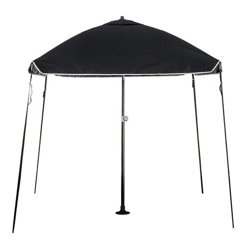 Protecq Bimini Boot parasol 200 x 200cm Antraciet Zwart Tilt, Watersport en Boten, Overige Watersport en Boten, Nieuw, Ophalen of Verzenden
