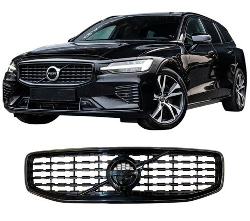 Grill | Volvo v60/S60 | 2019+ | R-design look | glanzend zwa, Auto-onderdelen, Carrosserie en Plaatwerk, Nieuw, Volvo, Verzenden