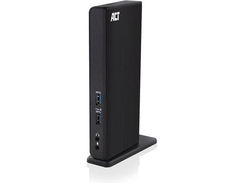 ACT AC7049 - Laptop Docking Station - Bedraad USB 3.2 Gen 1, Computers en Software, Dockingstations, Zo goed als nieuw, Verzenden