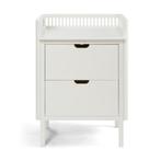 Sebra Commode Classic White, Kinderen en Baby's, Kinderkamer | Commodes en Kasten, Ophalen of Verzenden, Nieuw