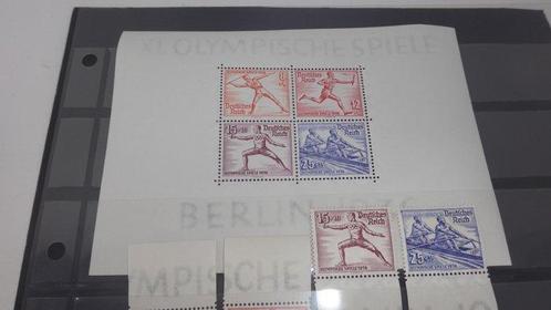 Duitse Rijk 1936 - Olympische Spelen - Block, Postzegels en Munten, Postzegels | Europa | Duitsland