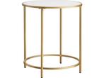 Veiling - iBella Living ronde bijzettafel nachtkastje, Huis en Inrichting, Tafels | Bijzettafels, Nieuw