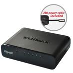 Edimax ES-5500G V3 Gigabit Ethernet Switch met 5, Computers en Software, Pc- en Netwerkkabels, Nieuw, Ophalen of Verzenden